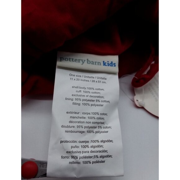 Pottery Barn Kids Mom Angel Woodland Christmas Holiday Stocking Quilted Xmas - Picture 8 of 9